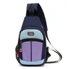 Bolsas de ombro femininas mini mochila pequena bolsa de peito moda mensageiro feminino esportes viagem bagpack crossbody menina volta pacote