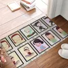 カーペットYoshitomo Nara Girl Non-Slip Doormat Cute Art Art Bath Kitchen Mat Welcome Carpet Indoor Modern Decor