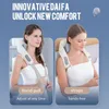 JianYouCare shiatsu Nek schouder massager Warmte been rugspier Kneden Sjaal Cervicale Massage gereedschap masajeador gespierde 240313