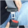 Safety Belts Accessories 2Pcs Thicken Car Seat Belt Plugin Mother Converter Dualuse Buckle Extende Clip Seatbelt Drop Delivery Mob Dhssp