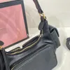 Klassieke dames tote schoudertas Luxe Designer heren portemonnee Vagebond Crossbody Tas Clamshell Handtas Leren tas met merklogo