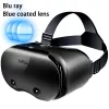 Dispositivi VRG Pro X7 Occhiali VR Casco protettivo per realtà virtuale con luce blu compatibile per telefono intelligente da 57 pollici