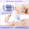 Clippers Kemei 3in1 Women Epilator Electric Shaver Facial Body Hair Removal Lady Leg Bikini Trimmer Hair Remover Underarms Rechargeable