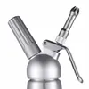 Outils de bar Haute qualité 500ML Durable en aluminium crème fouets métal crème fouettée distributeur Siphon Dessert outils bon emballage 24322