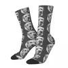 Chaussettes pour hommes Hip Hop rétro monochrome Labrador Crazy Dog unisexe Harajuku motif imprimé drôle nouveauté Happy Crew chaussette garçons cadeau