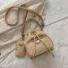 Bucket Bag Designerin heiße Marke Frauen neuer Umhängetaschen Drawschnell Leder Damen reduziertes Mädchen