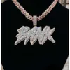 Мужское ожерелье в стиле хип-хоп с муассанитом и бриллиантом VVS, изысканные подвески из стерлингового серебра, подвески для изготовления ювелирных изделий