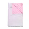 Cobertores Cobertor de bebê de transferência de calor com contas de massagem Toalha de camada dupla 30x40 polegadas Dropship