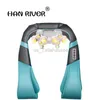 Massera nackkudde HanRiver Hot Compress Neck Massage Shawl Multifunktion Back Ben Kneading Massage Instrument 240322