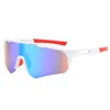 2 adet moda lüks tasarımcı yeni y2k güneş gözlüğü yarım çerçeve açık hava bisiklet spor güneş gözlüğü ile içi boş tasarım ultra hafif güneş gözlüğü