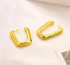 Advanced Gold Stud Designer Women Letter Love Fashion Gifts Stainless Steel Earrings Spring Jewelry Wholesale