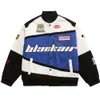 Aelfric Eden Herren Motorrad Blackair Moto Varsity Baseball Jacke Damen Vintage Mäntel