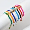 Strand Mosengkw – Bracelet tissé en céramique, Style ethnique rétro, mignon, avec réglable, artisanal, créatif