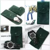 Caixas de relógio 10 pcs carteira minimalista para homens pérola saco de lã bolsa de viagem organizador recipiente de armazenamento pulseiras miss