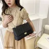 Designer de luxo moda sacolas carteiras novo 2023 primavera caviar tecido versátil pequeno quadrado saco moda tendência um ombro crossbody saco das mulheres