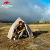 الخيام والملاجئ NatureHike Cloud Up Camping Tent Tent المشي في الهواء الطلق عائلة شاطئ الظل المليئة بالماء المحمولة 1 2 3 شخص على الظهر خيمة 240322