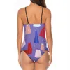 Women's Swimwear Broadway Tankini Swimsuit High Cut Quality 2 Piece Teen Stylish Surf Bathing Suit