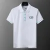 Diseñador Polos para hombre Polos camisas hombres moda Camisetas clásico múltiples colores solapa manga corta Plus bordado negocios casual Algodón transpirable A5