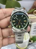JF Watches 40mm R116400 Green Dial 904L Stainless Steel CAL.3131 Movement Mechanical Automatic Mens Watch Men Wristwatches