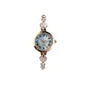 New Niche Women's Quartz Alloy Bracelet with Diamond Inlaid Heart Shaped Watch Small Dial Temperament Table