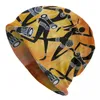 Berets African ingy -style patternم جروح بيني أبعاد شتاء بارد شتاء دافئ للرجال شتاء قبعة قبعة البالغين للجنسين قردة القبعات