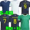 3xl 4xl 2024 Scozia 23 24 25 Kit di calcio Scottish National Team McGinn Football Shirt Set Children's Set's Home Navy 150th Anniversary Edition Special Robertson Robertson