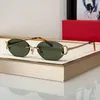 Óculos de sol de designer para homens mulheres verão 0029 RS Mini estilo de lazer estreito anti-ultravioleta placa retro quadrada sem moldura lentes de corte moda óculos caixa aleatória