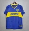 84 95 96 97 98 Boca Juniors Maglia da calcio retrò Maradona ROMAN Caniggia RIQUELME 1997 2002 PALERMO Maglie da calcio Maillot Camiseta de Futbol 99 00 01 02 03 04 05 06 81