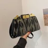 Designer-Luxusmode-Schultertaschen Fanxin Pinch Bag Modische und vielseitige Handtasche mit kontrastfarbener Einzelschulter-Crossbody-Unterarm-Damentasche