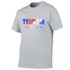 Ny Trapstar Letter Print T-shirt Summer Mens Cotton Casual Short Street Dress Stor t-shirt