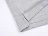ポロデザイナーメンズポロシャツピュアコットンアンチリンクルカスタム刺繍クマパターンソリッドカラー短袖シャツ衣服s-2xl