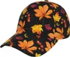 Cappellini da baseball Cappelli da baseball con foglie autunnali del Ringraziamento per donna Uomo Cappello da camionista snapback carino regolabile