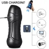 rechargeable Mâle Pist Vaginette Silice Vagin Pusyy Adulte Jouet Homme Masturbateur Outils Femmes Vibrateur Masturbat x3Zx #