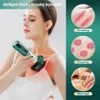 Elektrische Cupping Massager Vacuümzuignap GuaSha Anti Cellulite Schoonheid Gezondheid Schrapen Infrarood Warmte Afslanken Gua Sha Massage 240314