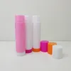 100pcs Portable Empty Transparent Lip Balm Tubes Ctainers Cosmetic Lipstick Bottles Beauty Makeup Tools Accories I3Z4#