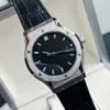 2024 Luxury Men Watch Automatic Mechanical Movement Casual Watches 42mm Dial Waterproof Wristwatch Birthday Gift first layer of cowhide Strap