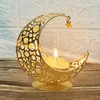 キャンドルホルダーラマダンキャンドルスティックホルダーEid Mubarak Home Islamic Muslim Party Decor Stand for al adhaギフト