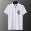 Polo firmata Uomo Polo Casual T-shirt di lusso Top ricamati T-shirt Medusa Cotone modello serpente Polo-shirt Colletto Polo Taglia asiatica M-3XL A1