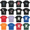 T-shirts pour hommes T-shirt graphique de style classique représente t-shirt lavé à l'eau rétro décontracté manches courtes T-shirt d'été représente chemise de haute qualité chemise pour hommes et femmes