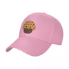 Cappellini con palline di cioccolato carino Muffin con gocce di cioccolato - Berretto da baseball Kawaii Cappello selvaggio da spiaggia Uomo vintage da donna