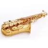 YWPL Erwachsene Anfänger Leistungstest Saxophon Blasinstrument E Flat Altsaxophone Eb Top Musikinstrument Saxe Golden Process Sax Professional