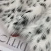 Autunno/inverno nuovo cappotto in pelliccia di volpe sintetica da donna di media lunghezza giovane moda Bobcat modello leopardato