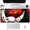 パッドDanganronpa Monokuma Mouse Pad Large Gaming MousePad Gamer XXL Computer Office Mouse Keyboard Mat Desk Pad Laptop Mausepad