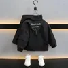 Vestes d'automne pour enfants, manteau coupe-vent polyvalent à la mode pour garçons, vêtements 2024