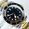 Mens Watches Designer Watch 41mm Dial Automatisk rörelse Mekanisk klocka Rostfritt stål Rem Datum Displayklockor