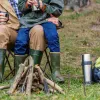 Monopods Statief Koken Vuur Kampeerstandaard Kampvuur Open Grill Rond Kamp Draagbare Achtertuinen Oven Onderzetter