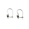 Studörhängen 925 Sterling Silver Leverback French Earring Hooks Hypoallergenic Dingle Earwire Fynd för smyckenillverkning