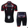 Wielertrui Sets 2023 Kuota Korte Mouw Heren Set Ademend Mtb Maillot Ciclismo Buitensporten Bib Broek Zomer Drop Levering Outdo Otpxd