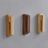 Towel Hook Bathroom Robe Kitchen Rag Storage Rack Punchfree Wooden Clothes Coat Home Accessories 240319