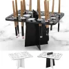 Mångsidiga makeupborstearrangörer har enkelt sminkborststativ Solid Cvenient Cosmetic Foundati Dryer Stand Tool X9OC#